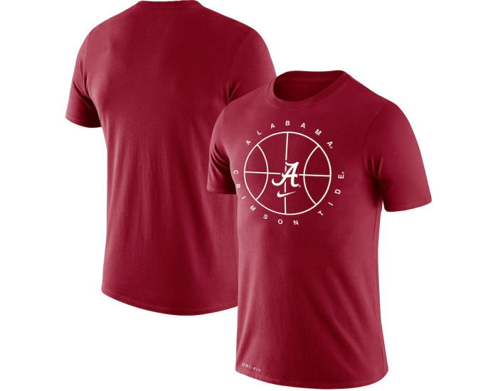 Alabama Crimson Tide Nike Basketball Icon Legend Performance T-Shirt - Crimson