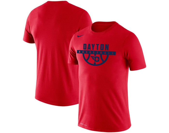 Dayton Flyers Nike Basketball Drop Legend Performance T-Shirt - Red