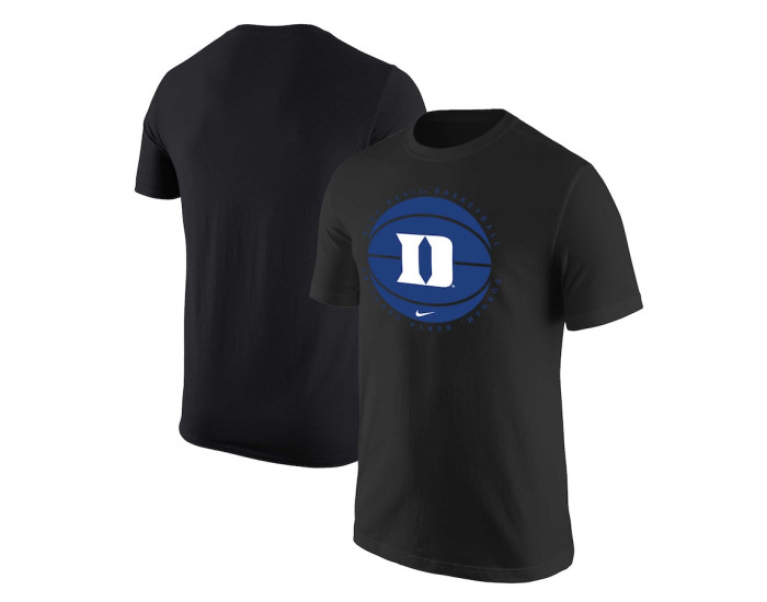 Duke Blue Devils Nike Basketball Logo T-Shirt - Black