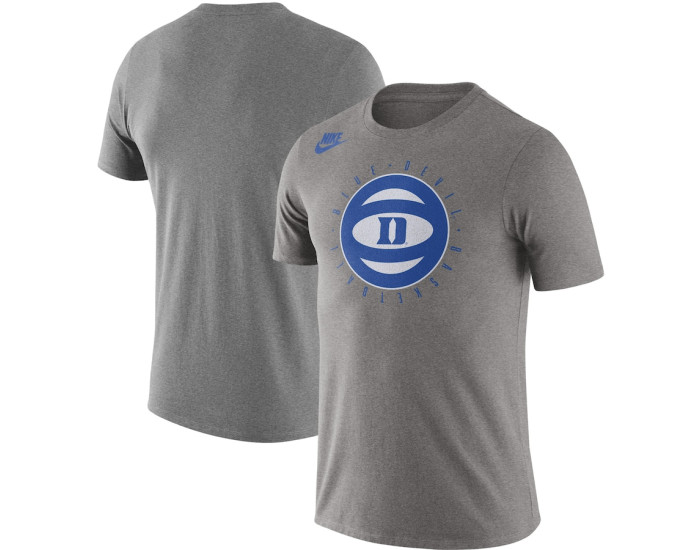 Duke Blue Devils Nike Basketball Phys Ed Team T-Shirt - Heathered Gray