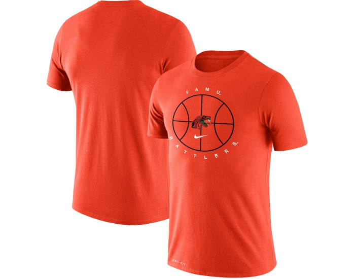 Florida A&M Rattlers Nike Basketball Icon Legend Performance T-Shirt - Orange