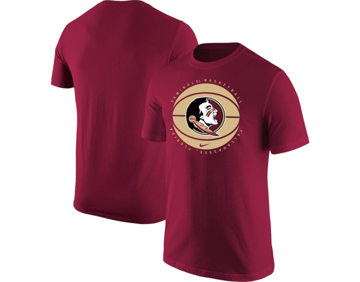 Florida State Seminoles Nike Basketball Logo T-Shirt - Garnet