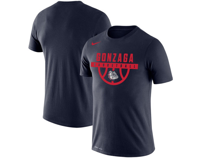 Gonzaga Bulldogs Nike Basketball Drop Legend Performance T-Shirt - Navy