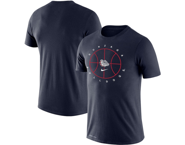 Gonzaga Bulldogs Nike Basketball Icon Legend Performance T-Shirt - Navy