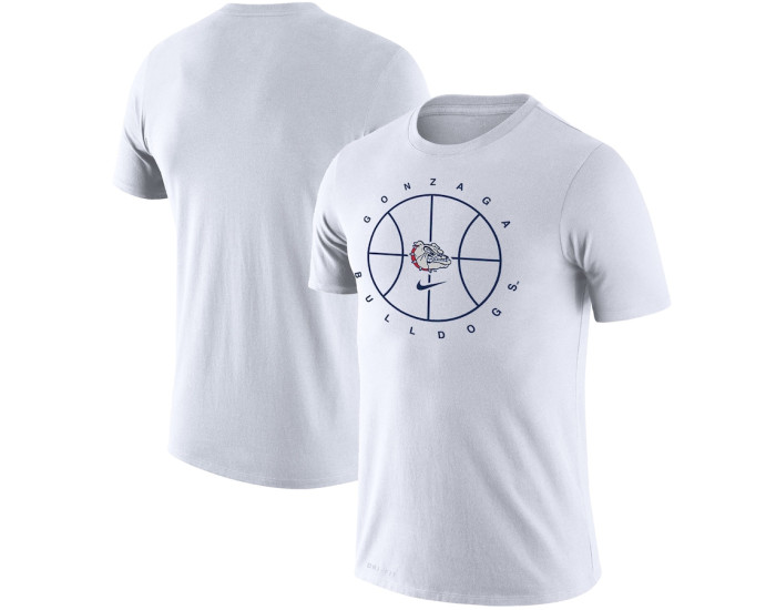 Gonzaga Bulldogs Nike Basketball Icon Legend Performance T-Shirt - White