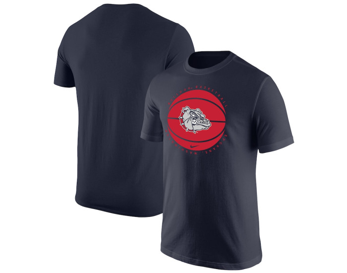 Gonzaga Bulldogs Nike Basketball Logo T-Shirt - Navy