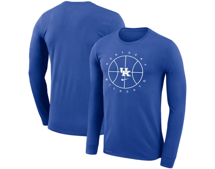 Kentucky Wildcats Nike Basketball Icon Legend Performance Long Sleeve T-Shirt - Royal