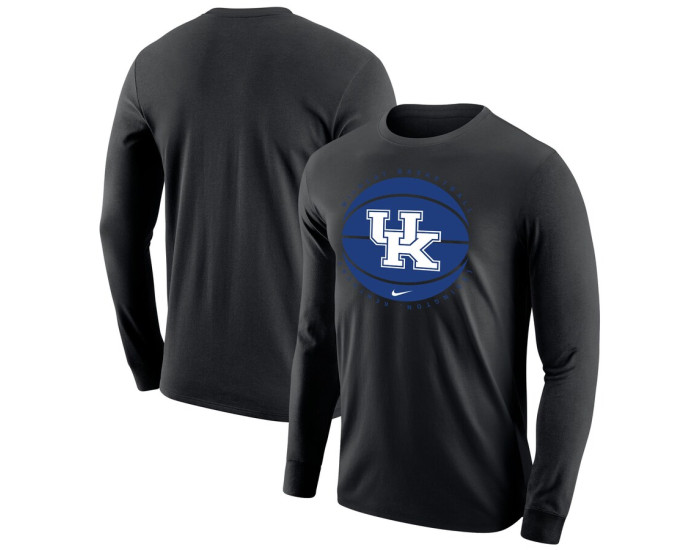 Kentucky Wildcats Nike Basketball Long Sleeve T-Shirt - Black