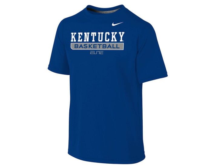 Kentucky Wildcats Nike Youth Basketball Legend Practice Performance T-Shirt - Royal