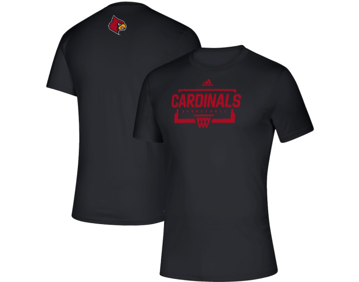 Louisville Cardinals adidas Fastboard Creator T-Shirt - Black