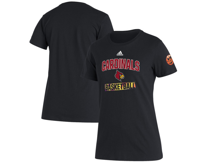 Louisville Cardinals adidas Women's Bench T-Shirt - Black