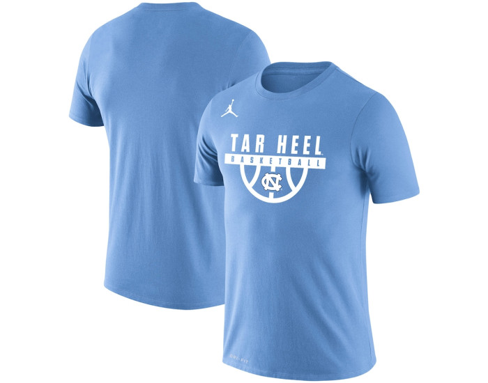 North Carolina Tar Heels Jordan Brand Basketball Drop Legend Performance T-Shirt - Carolina Blue