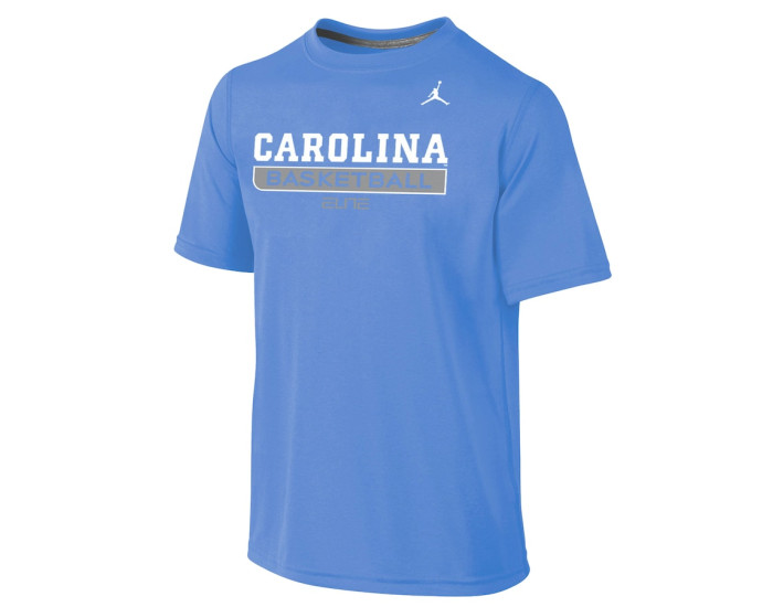 North Carolina Tar Heels Jordan Brand Youth Basketball Legend Practice Performance T-Shirt - Carolina Blue