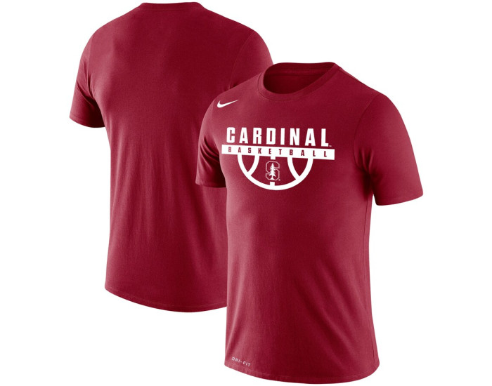 Stanford Cardinal Nike Basketball Drop Legend Performance T-Shirt - Cardinal