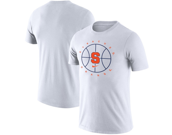 Syracuse Orange Nike Basketball Icon Legend Performance T-Shirt - White