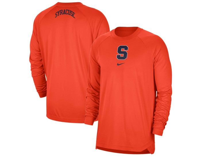 Syracuse Orange Nike Basketball Spotlight Performance Raglan T-Shirt - Orange