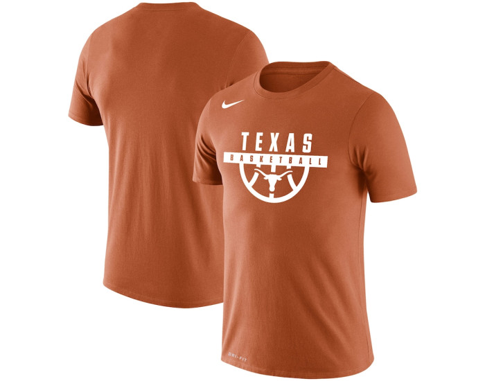 Texas Longhorns Nike Basketball Drop Legend Performance T-Shirt - Texas Orange