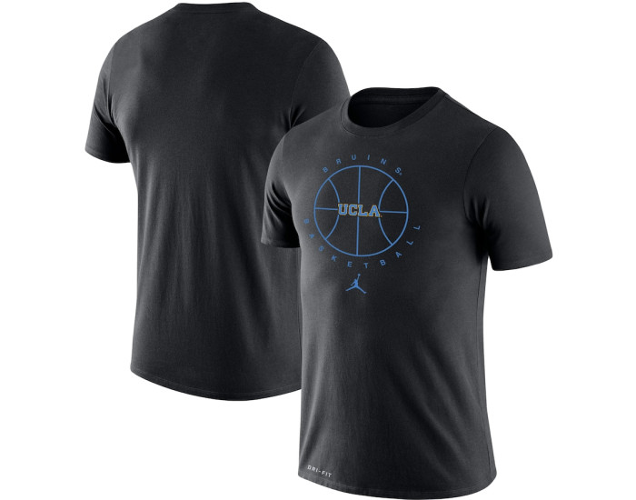 UCLA Bruins Jordan Brand Basketball Icon Legend Performance T-Shirt - Black