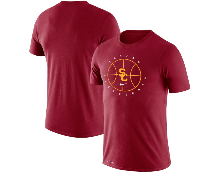 USC Trojans Nike Basketball Icon Legend Performance T-Shirt - Cardinal