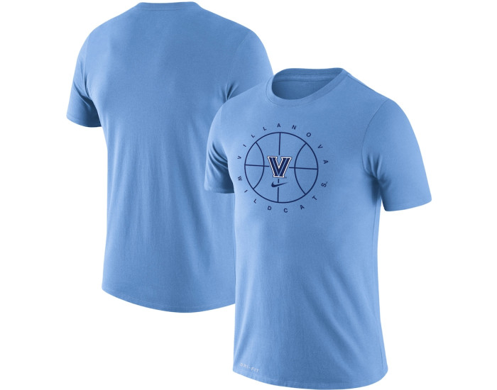 Villanova Wildcats Nike Basketball Icon Legend Performance T-Shirt - Light Blue