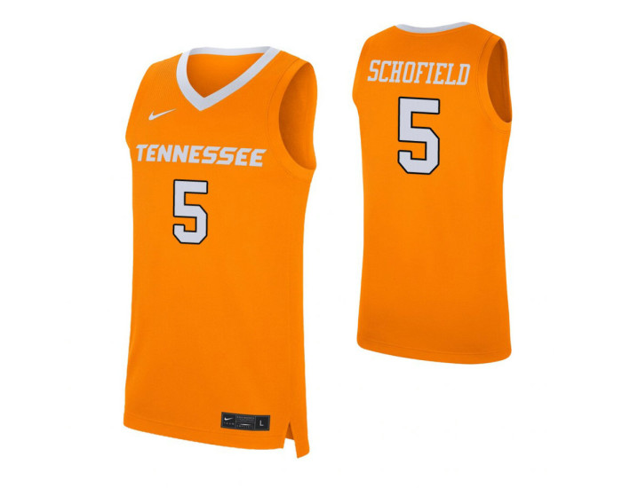 Youth Tennessee Volunteers Admiral Schofield Authentic College Basketball Jersey Orange