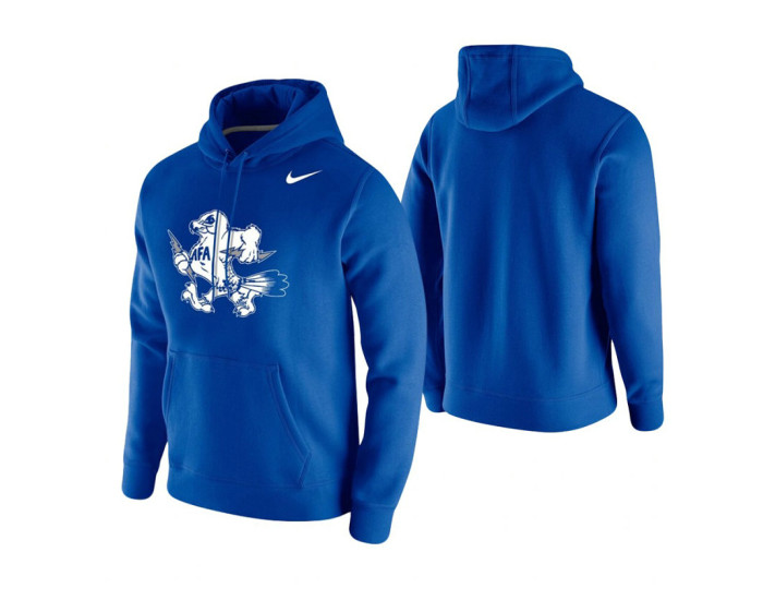 Air Force Falcons Royal Vintage Logo Club Fleece Hoodie