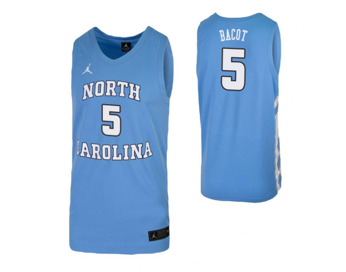 Youth Armando Bacot Replica College Basketball Jersey Carolina Blue North Carolina Tar Heels
