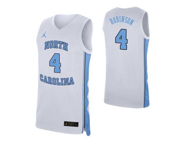 Brandon Robinson North Carolina Tar Heels White Authentic College Basketball Jersey