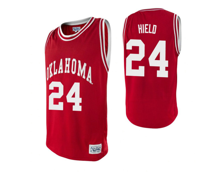 Youth Oklahoma Sooners #24 Buddy Hield Crimson Replica College Basketball Jersey