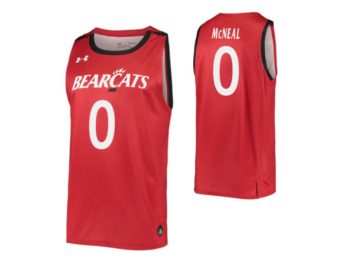 Chris McNeal Authentic College Basketball Jersey Red Cincinnati Bearcats