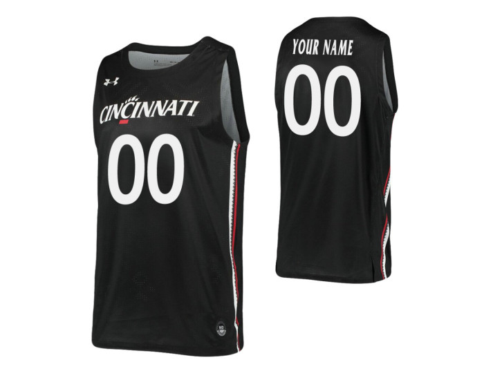 Cincinnati Bearcats Replica Custom Jersey Black