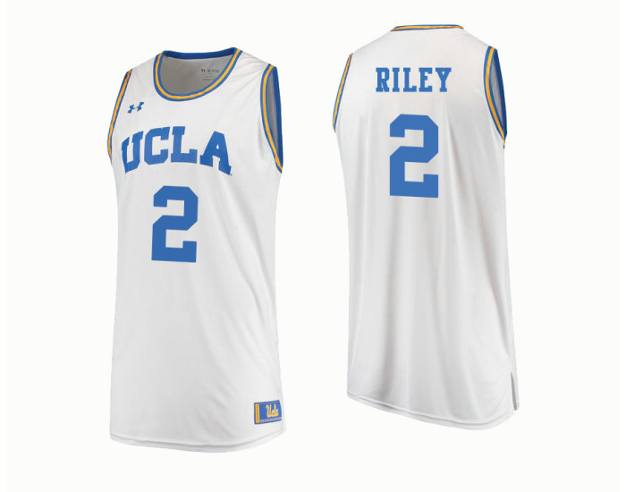 Youth UCLA Bruins #2 Cody Riley Authentic College Basketball Jersey White