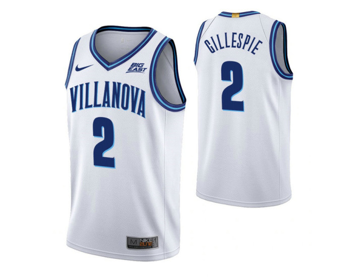 Youth Villanova Wildcats #2 Collin Gillespie White Authentic College Basketball Jersey