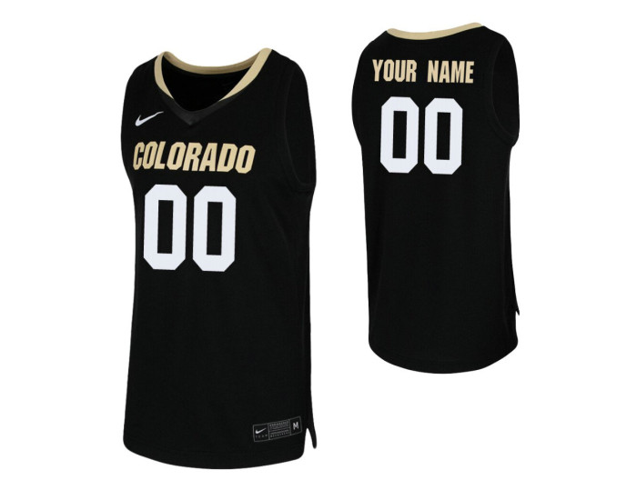 Colorado Buffaloes Replica Custom Jersey Black