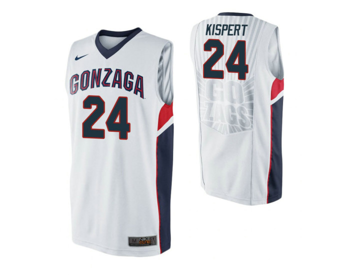 Gonzaga Bulldogs Corey Kispert Authentic College Basketball Jersey White