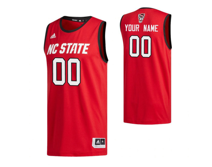 NC State Wolfpack 00 Custom College Basketball Swingman Jersey Red