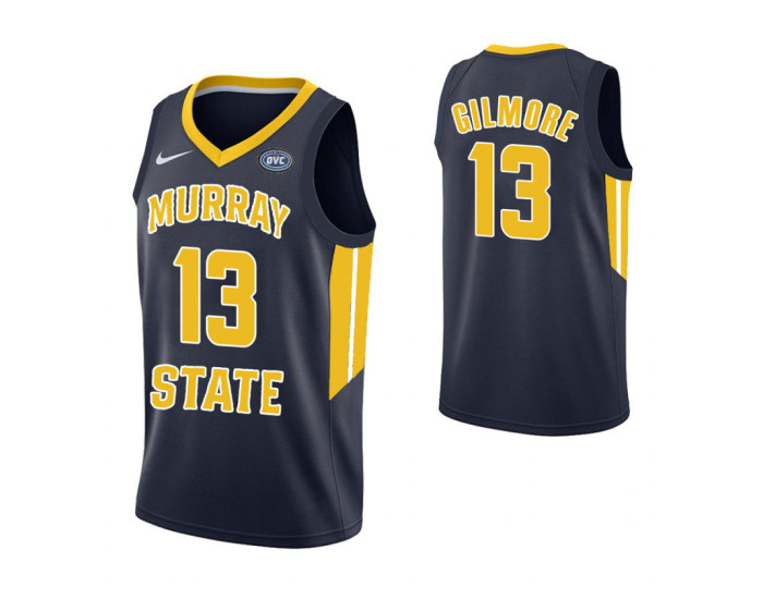 Youth Murray State Racers #13 Devin Gilmore Authentic College Basketball Jersey Navy