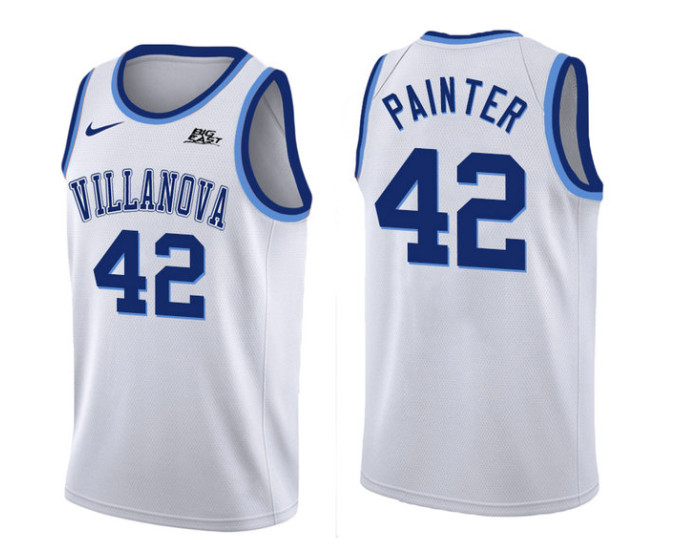 Youth Villanova Wildcats #42 Dylan Painter Authentic College Basketball Jersey White