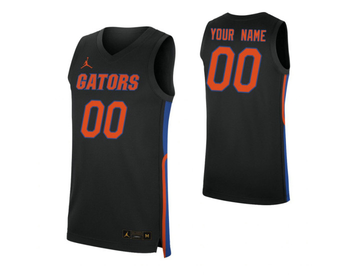 Florida Gators Replica Custom Jersey Black