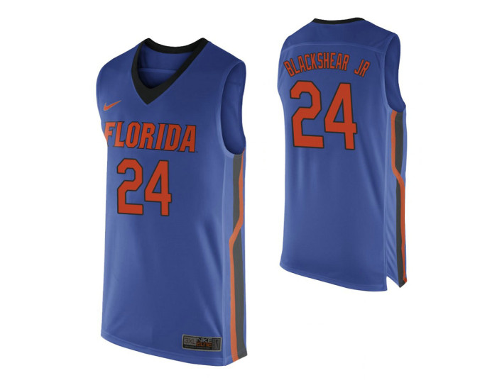 Youth Florida Gators Kerry Blackshear Jr. Authentic College Basketball Jersey Royal Blue