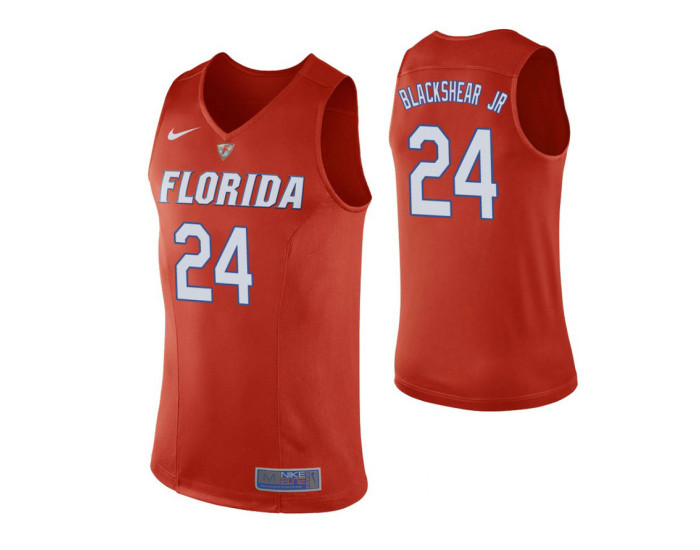 Florida Gators #24 Kerry Blackshear Jr. Orange Replica College Basketball Jersey