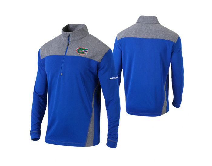 Florida Gators Royal Omni-Wick Standard Quarter-Zip Jacket