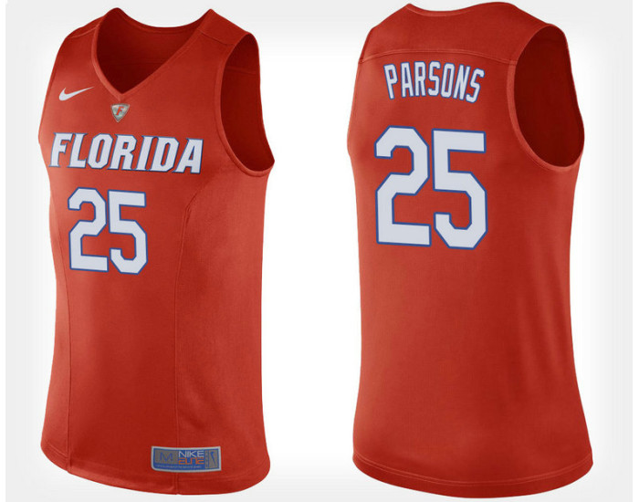 Youth Florida Gators #25 Chandler Parsons Orange Alternate Authentic College Basketball Jersey