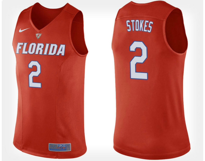 Youth Florida Gators #2 Isaiah Stokes Orange Alternate Authentic College Basketball Jersey