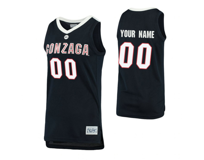 Gonzaga Bulldogs Custom Basketball Alumni Jersey Navy