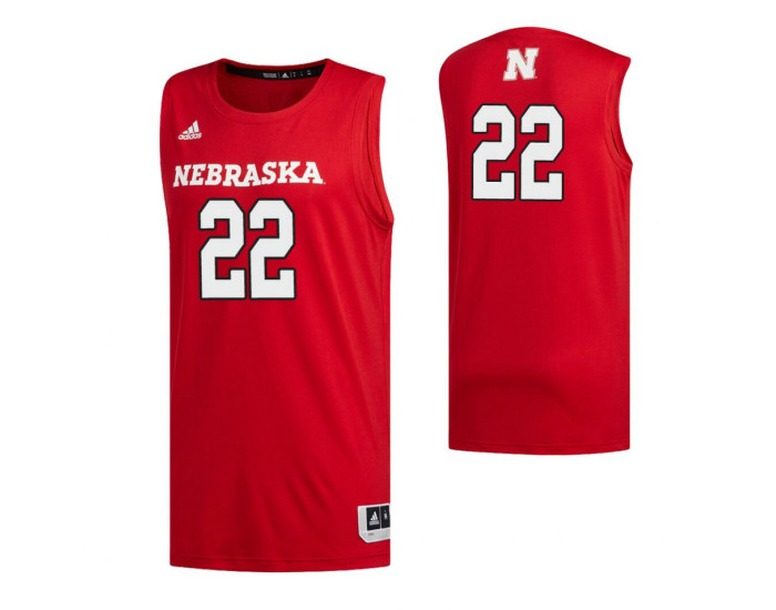Youth Nebraska Cornhuskers #22 Haanif Cheatham Scarlet Authentic College Basketball Jersey