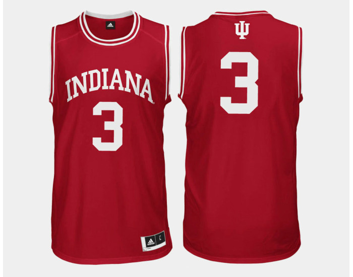 indiana Hoosiers #3 OG Anunoby Red Road Authentic College Basketball Jersey