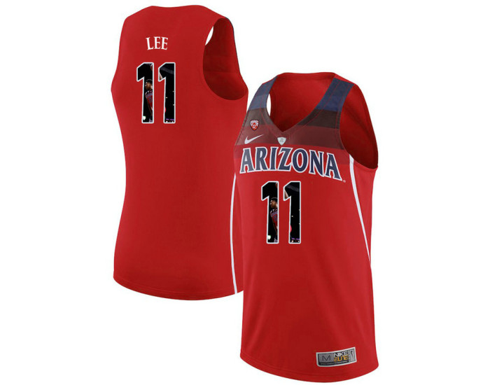 Youth Arizona Wildcats #11 Ira Lee Replica College Basketball Jersey Red