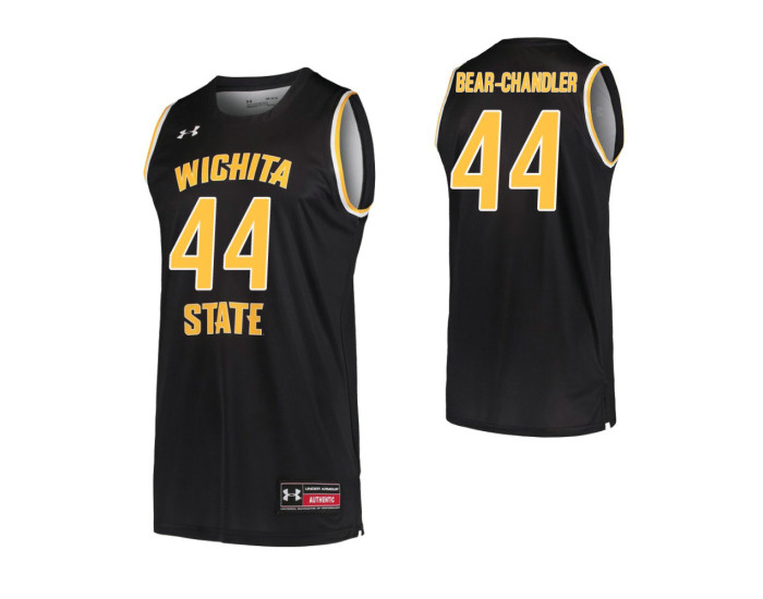 Youth Wichita State Shockers Isaiah Poor Bear-Chandler Authentic College Basketball Jersey Black