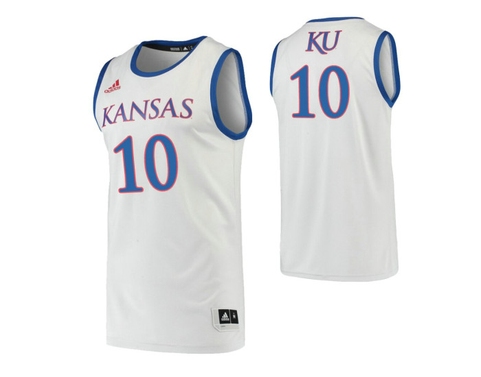 Youth Kansas Jayhawks #10 Jalen Wilson Gray Authentic College Basketball Jersey
